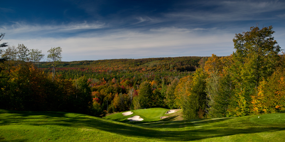 End the Golf Season Right with $99 Unlimited Golf from Treetops Resort in Gaylord, Michigan